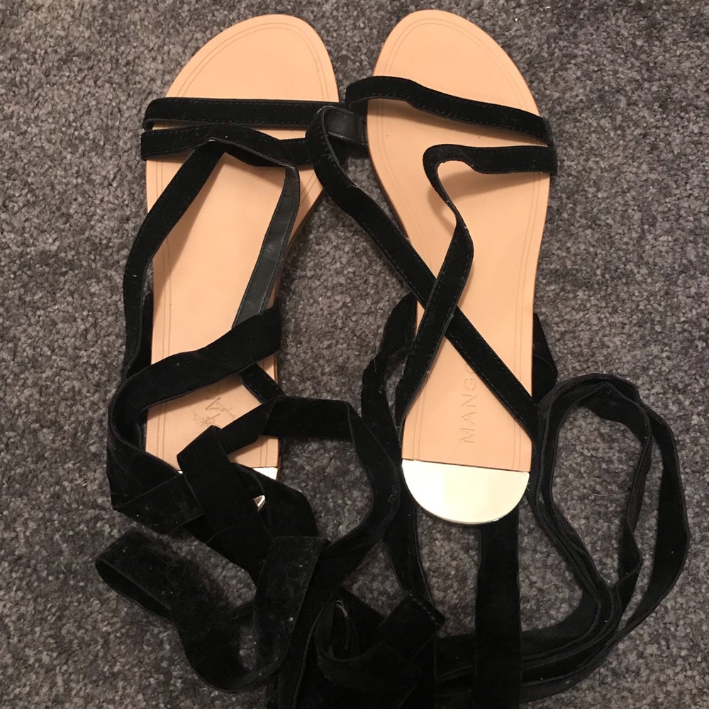 MANGO gladiator sandals